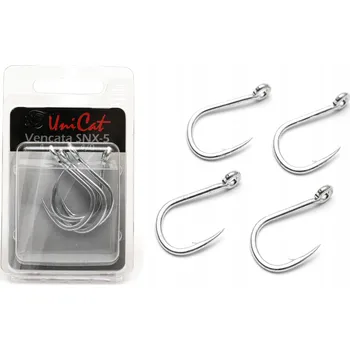Rybářský háček Zemní háčky Uni Cat 0, 4 ks