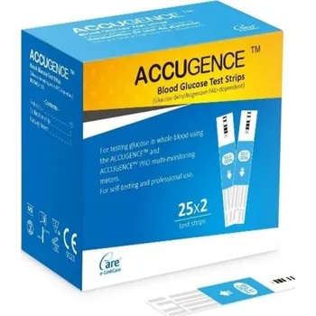 Glukometr Testovací proužky na glukózu v krvi 0,6–33,3 mmol/l 50 ks Rychlý 5sekundový test Kapilární krev Minimální vzorek 0,7 µl Přesné měření