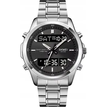 Hodinky Pánské hodinky SKMEI skm.120491g.mn elektronické hodinky s náramkem a mnoha funkcemi