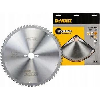 Příslušenství k pile Pilový kotouč na dřevo 305 mm x 30 mm, 60 zubů. DeWALT DT4260