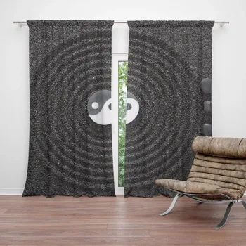 Závěs Sablio Závěs Jin a jang: 2ks 140x250cm