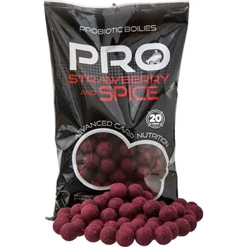 Boilies Starbaits Boilies Pro Strawberry Spice 800g - 20mm
