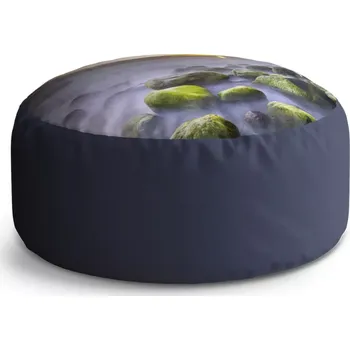 Taburet Sablio Taburet Circle Kameny v jezeře: 38x48 cm