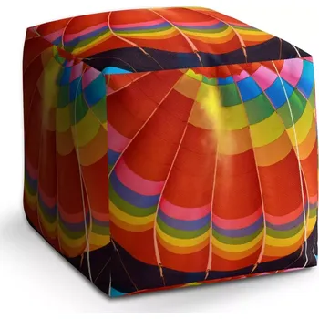 Taburet Sablio Taburet Cube Horkovzdušný balon: 40x40x40 cm