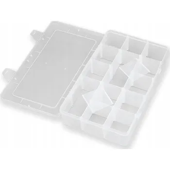 Úložný box Krabička Korálky , plastová, 15 přihrádek, 27,5x16,5x5,7cm, 1 Ks