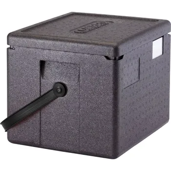 Termobox Termoizolační box Cam GoBox s černým uchem, GN 1/2, Cambro, 22,3L, Černá, 390x330x(H)316mm | EPP280BKST110