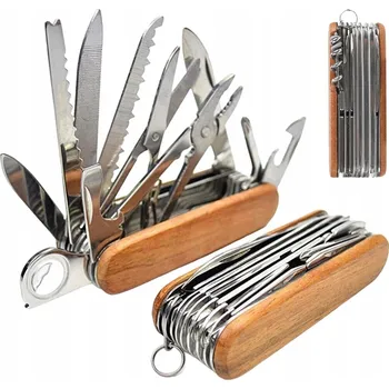 Multifunkční nůž ŠVÝCARSKÝ NŮŽ MULTITOOL NŮŽ 17V1 Z NEREZOVÁ OCEL