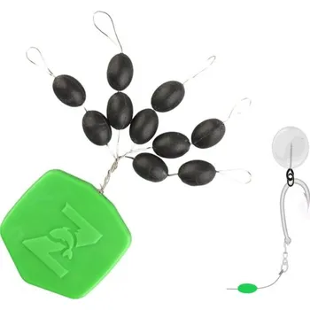 Zfish Korálky ZFish Tungsten Oval Beads ZF-6633