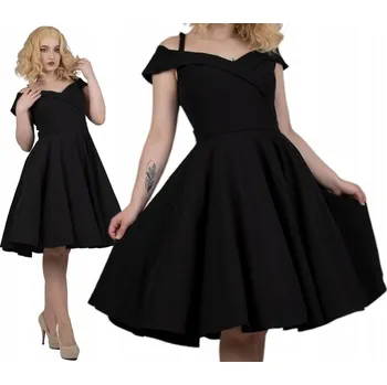 Dámské šaty |Wonderlandia společenská šaty večerní rozšířená Bella velikost 36