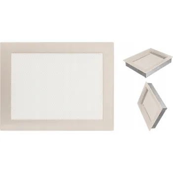 Větrací mřížka Mřížka výdechová lakovaná Kratki béžová