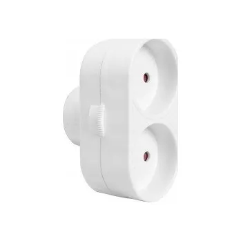 Elektrická zásuvka Elektrická Zásuvka rozbočka Swe černá