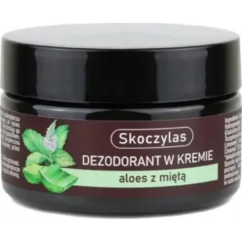 Skoczylas Krémový deodorant aloe s mátou, bez hliníkových solí - 60 ml