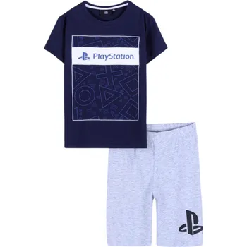 Chlapecké pyžamo PYŽAMO PLAYSTATION 113 - 48703 tm. modro - šedé Velikost: 9