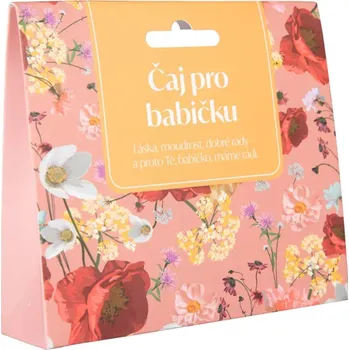 Nápoj Dárkový čaj - Pro babičku (růžový)