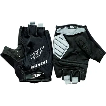 Cyklistické rukavice 3F Vision Cyklistické rukavice Air vent 2138 černá Velikost: M