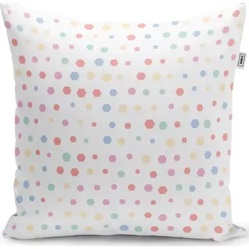 Polštář Sablio Polštář Různě barevné puntíky - 40x40 cm