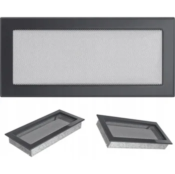 Větrací mřížka Mřížka výdechová lakovaná Kratki šedá