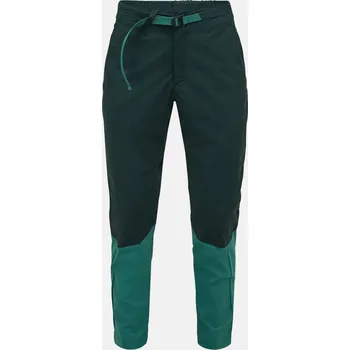 Dámské kalhoty KALHOTY PEAK PERFORMANCE W VISLIGHT LIGHT PANTS SCARAB GREEN/BLACK