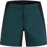 ŠORTKY PEAK PERFORMANCE W WINDSTOPPER SHORTS SCARAB GREEN/BLUE SHADOW