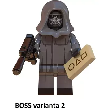 Stavebnice LEGO Squid Game Blocks Bricks figurka Boss varianta 2
