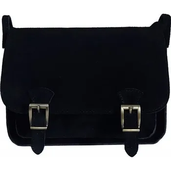 Kabelka Vera Pelle kabelka z pravé kůže černá