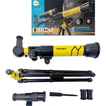 Dalekohled Mamido Dětský dalekohled se stativem MT1134 žlutý