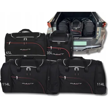 Organizér do auta Sada tašek – organizérů KJUST do zavazadlového prostoru CUPRA TAVASCAN 2023+ 4 kusy