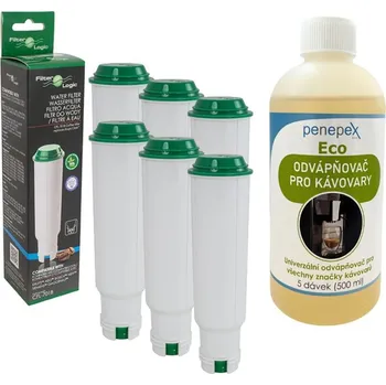 Kávovar FilterLogic CFL-701B filtr za Nivona Claris NIRF700 (6 ks) + Penepex Eco univerzální odvápňovač 500 ml