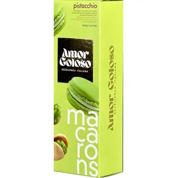 Amor Goloso Makrónky s pistaciemi, 42g