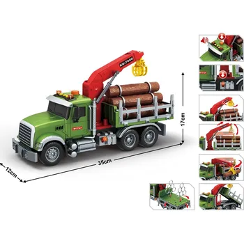 autíčko CITY SERVICE CAR - 1:12 Nákladní auto pro přepravu dřeva