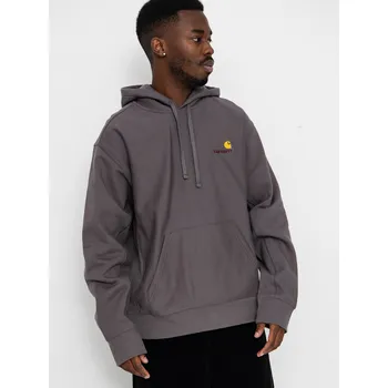 Pánská mikina Carhartt WIP American Script HD (porphyry) L, hnědá