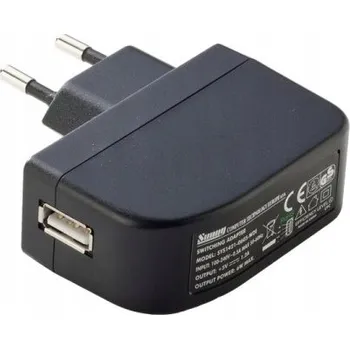 Zásuvkový napájecí adaptér SUNNY 5V 1,2A 6W [SYS1638-0605usb] USB zásuvka