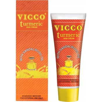 Pleťový krém Matující krém na obličej Vicco Kurkuma pro den i noc 50 ml