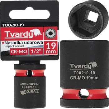 Gola hlavice Rázová nástrčná hlavice 1/2", 19 mm, CrMo - TVARDY 0.200 Kg HOBY Sklad3 T00210-19 (0.200 Kg HOBY Sklad3 T00210-19)