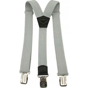 Opasek Pásek ke kalhotám 40 mm Y k. SVĚTLE ŠEDÝ