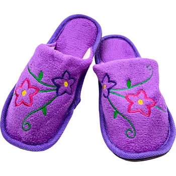 Dámské pantofle Dámské bačkory fialové WG-15 Velikost: 36-37