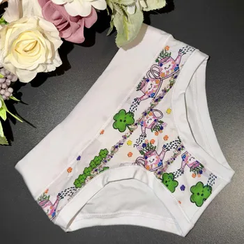 Dívčí kalhotky Emy Bimba B2956 bianco 8 (Velikost 128)