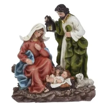 Vánoční dekorace Betlém B 19,5x17x7,5 cm