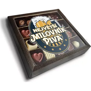 Cukrovinka Sablio Pralinky Největší milovník piva - 20 ks pralinek