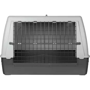 přepravka pro zvíře TRIXIE Transportní box JOURNEY, M-L: 100 x 65 x 60 cm, černá/šedá