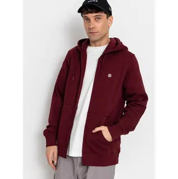 Pánská mikina Element Icon Embroidery ZHD (zinfandel) XL, vínově červená
