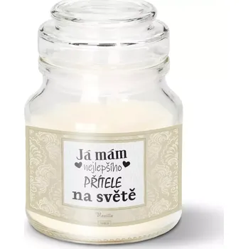 Svíčka Sablio Svíčka Já mám nejlepšího přítele na světě - 120 g