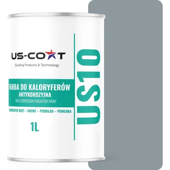 barva na kov Barva pro radiátory Antikorozní Odolná 1L Mat Šedo-modrá 3v1