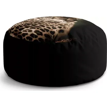 Taburet Sablio Taburet Circle Levhart: 38x48 cm