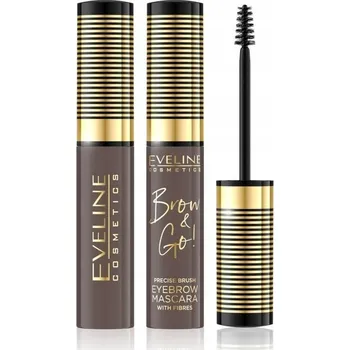 Řasenka Eveline Brow And Go Řasenka Gel na Úpravu a Fixaci Obočí 01 Light 6 ml