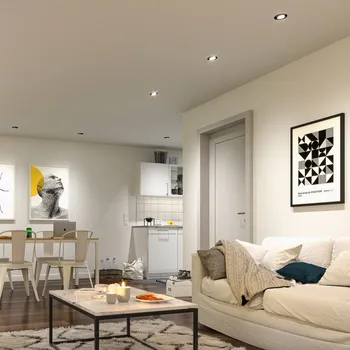 Osvětlení Paulmann LED podhledové svítidlo, bílé, Ø 8 cm, 4,8 W, sada 20 ks bílá 1 x 4,8 W LED - Doprava zdarma