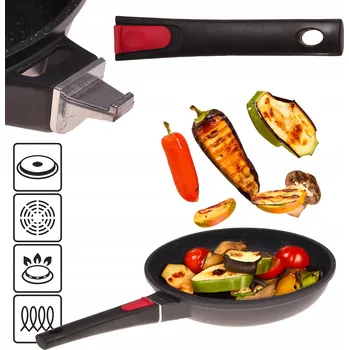 Pánev Tradiční pánev Kamille 24 cm s mramorovým povrchem