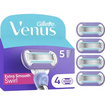Holítko Gillette Venus Swirl 4 ks – Originální náhradní hlavice pro dámské holicí strojky
