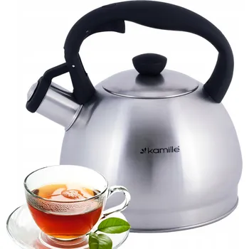 Varná konvice Tradiční ocelová Konvice Kamille 2 l černá