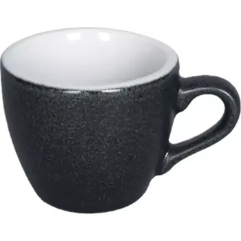 Egg Mokka šálek, objem: 0,08 litru, výška: 55 mm, průměr: 85 mm, antracitově šedá